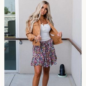 NWT Mindy Mae’s Market Floral Skirt